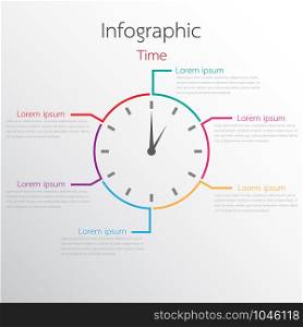 Vector graphics used for time related reports are divided into 6 topics.