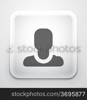 Vector gray application / button design