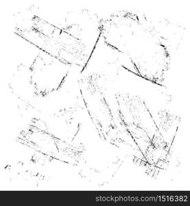 Vector grunge black paint, ink brush stroke, brush. Dirty artistic design element. Abstract black paint ink brush stroke for your design use frame or background for text. set - Vector