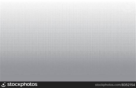 Vector halftone dots background. Black and white comic pattern. Vector illustration
