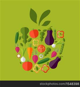 Vector healthy organic food labels for restaurants, cafe. Concept of healthy lifestyle, weight loss