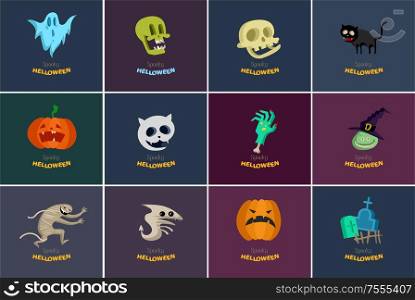 Vector icon and element for Helloween. greeting card for Happy Halloween design icon. Concept illustration. Sign and symbol, element.. Vector icon and element for Helloween. greeting card for Happy Halloween design icon. Concept illustration. Sign and symbol