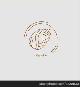 Vector icon and logo for spices and herbs. Editable outline stroke size. Line flat contour, thin and linear design. Simple icons. Concept illustration. Sign, symbol, element.. Vector icon and logo for spices and herbs