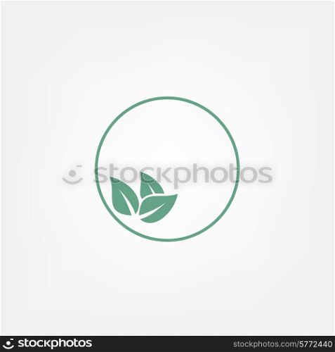 vector icon leaf