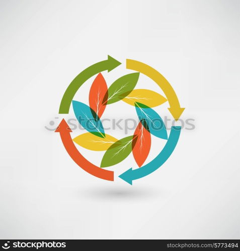 vector icon leaf