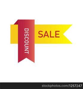 Vector icon of sale signs and discounts on a white background