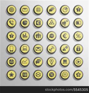 Vector icon. Set of elements