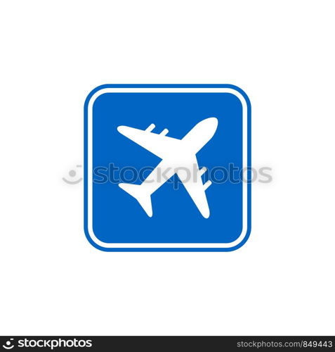 Vector Icon Template - Airport Illustration Design. Vector EPS 10.