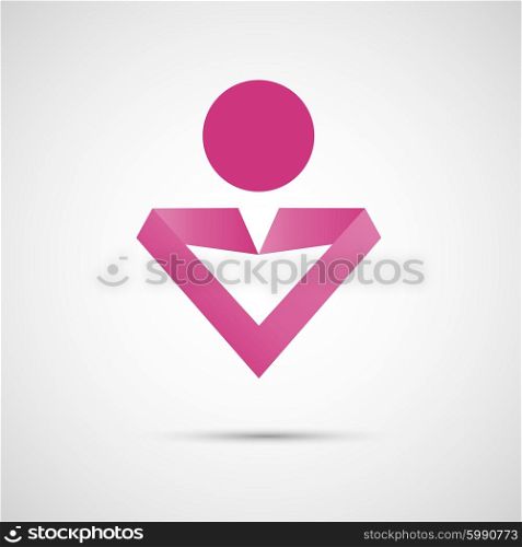 Vector icons of man Creative simple design.. Vector icons of man Creative simple design
