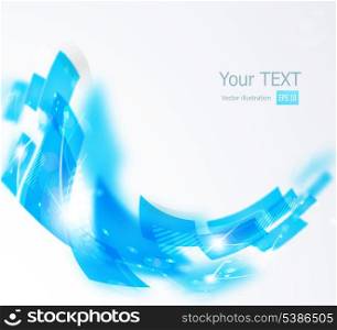 Vector illustration Abstract background with square shapes