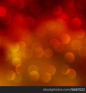Vector illustration Abstract Christmas red light background