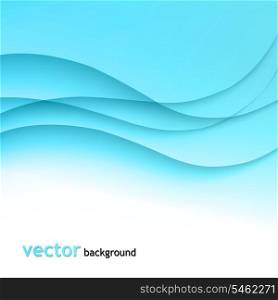 Vector illustration Abstract colorful background with blue wave