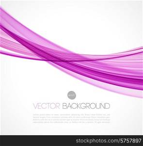 Vector illustration Abstract colorful transparent wave. EPS 10. Abstract transparent fractal wave template background brochure design
