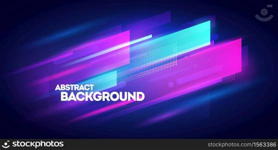 Vector Illustration Abstract Dynamic Layout Sport Background For Event Or Tournament