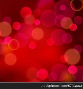 Vector illustration Abstract holiday light background with bokeh