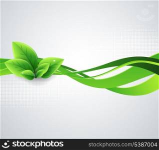 Vector illustration abstract nature background