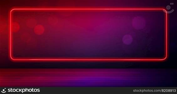 vector illustration abstract rectangle frame background with glowing lights for ecommerce retail shopping marketplace, advertisement business agency, ads campaign marketing, landing pages, webs header