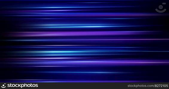 vector illustration abstract striped horizontal dark blue purple background with glowing lines for ecommerce signs retail shopping, advertisement business agency, ads campaign marketing, landing page