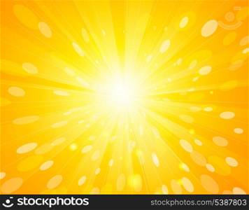 Vector illustration Abstract Sunlight Background. EPS10