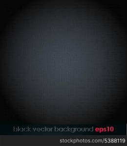 Vector illustration Abstract vintage texture black background. EPS10