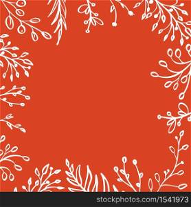 Vector illustration autumn background, tree leaves, orange backdrop, design for fall season banner, poster or thanksgiving day greeting card, festival invitation art style.. Vector illustration autumn background, tree leaves, orange backdrop, design for fall season banner, poster or thanksgiving day greeting card, festival invitation art style