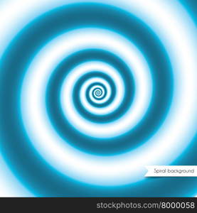 Vector illustration (eps 10) of spiral abstract background