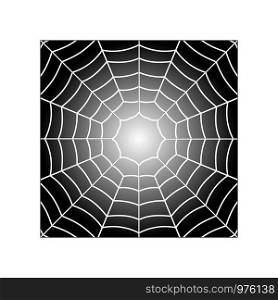 Vector illustration eps10 of spiders web. Vector illustration of spiders web