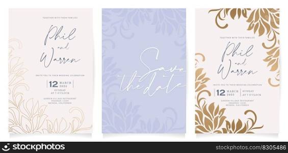 vector illustration flowers peony minimalist designs for wedding invitation card template, Stationery, Layouts, collages, scene designs, event flyers, and print materials, Holiday and celebration card
