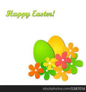 Vector illustration Happy Easter background
