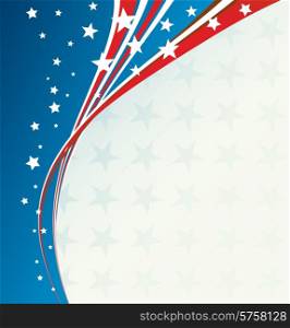 Vector illustration Independence Day patriotic background star pattern. Independence Day patriotic background