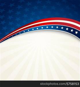 Vector illustration Independence Day patriotic background star pattern. Independence Day patriotic background
