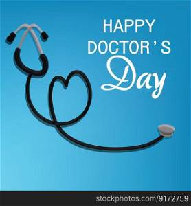 Vector illustration of a Background for World international happy Doctor s Day.