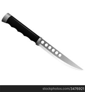 Vector illustration of a kitchen knife