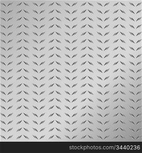 Vector illustration of a metallic background for industrial use