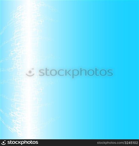 Vector illustration of a modern glowing border abstract background with copy space.