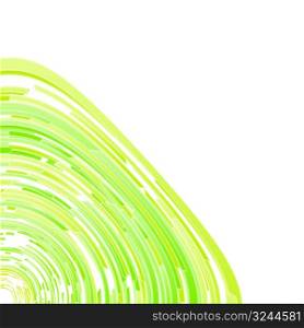 Vector illustration of a modern slick original abstract background in green color.