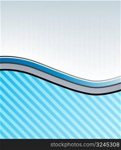 Vector illustration of a striped modern lined art background.