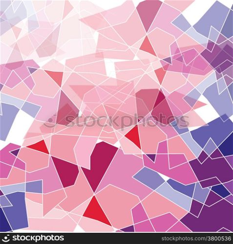 vector illustration of abstract background with colorful geometric