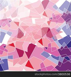 vector illustration of abstract background with colorful geometric