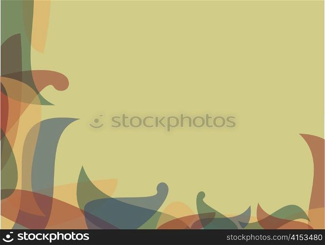 Vector Illustration of abstract retro geometric background.