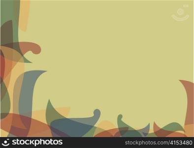 Vector Illustration of abstract retro geometric background.