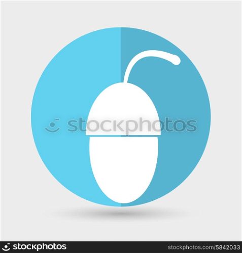 Vector illustration of acorn