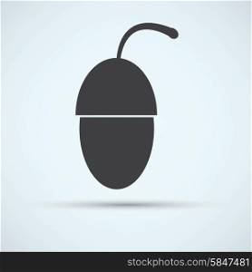 Vector illustration of acorn