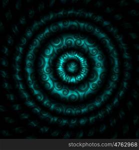 Vector Illustration of Beautiful Abstract Hypnotic Background. EPS10. Vector Illustration of Beautiful Abstract Hypnotic Background