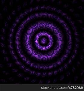 Vector Illustration of Beautiful Abstract Hypnotic Background. EPS10. Vector Illustration of Beautiful Abstract Hypnotic Background