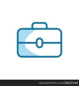 Vector illustration of briefcase icon design template