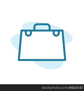 Vector illustration of briefcase icon design template