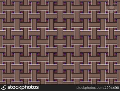 Vector illustration of brown seamless geometric grating retro abstract Background.