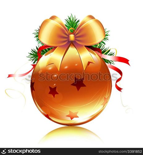 Vector illustration of cool Christmas decoration