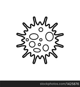 Vector illustration of corona virus icon